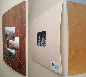 MyPicboard - New England Picture Boards - Clear line and a slight curve hold your pictures and other things tight.