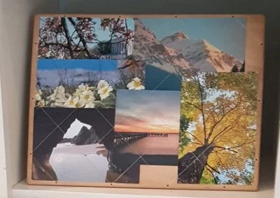 myPicboard Bookshelf multiple picture frame is the original open multiple picture display board